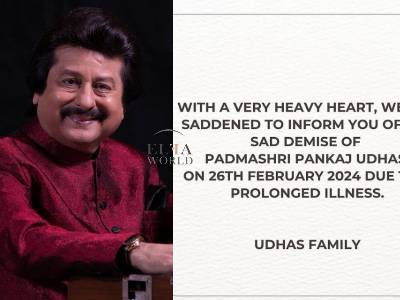 Veteran Ghazal & Playback Singer Padma Shri Pankaj Udhas Passes Away After Prolonged Illness 